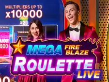 Mega Fire Blaze Roulette Live